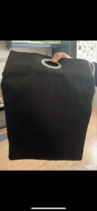 Set de 2 draperii ikea  noi negre matase groasa 150 pe 250