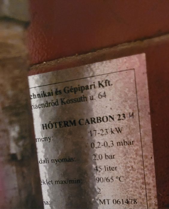 Cazan pe lemne Hoterm