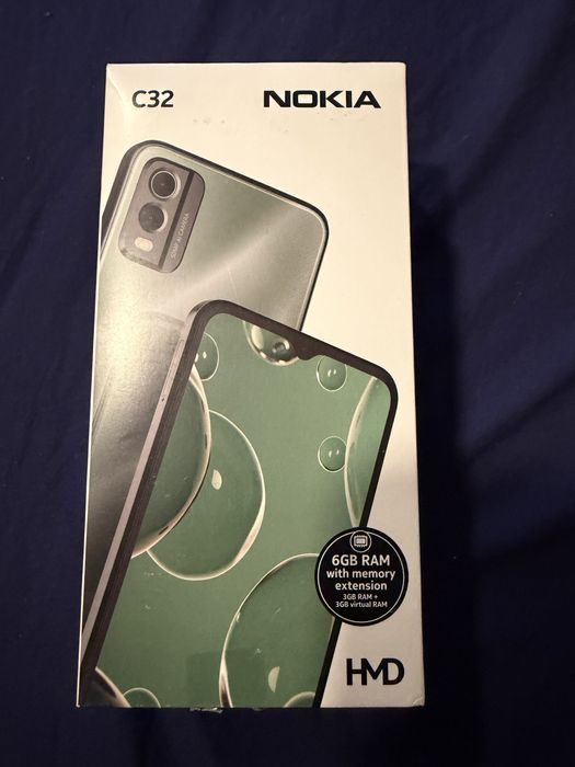 Nokia C32 6gb ram 128gb complet nefolosit