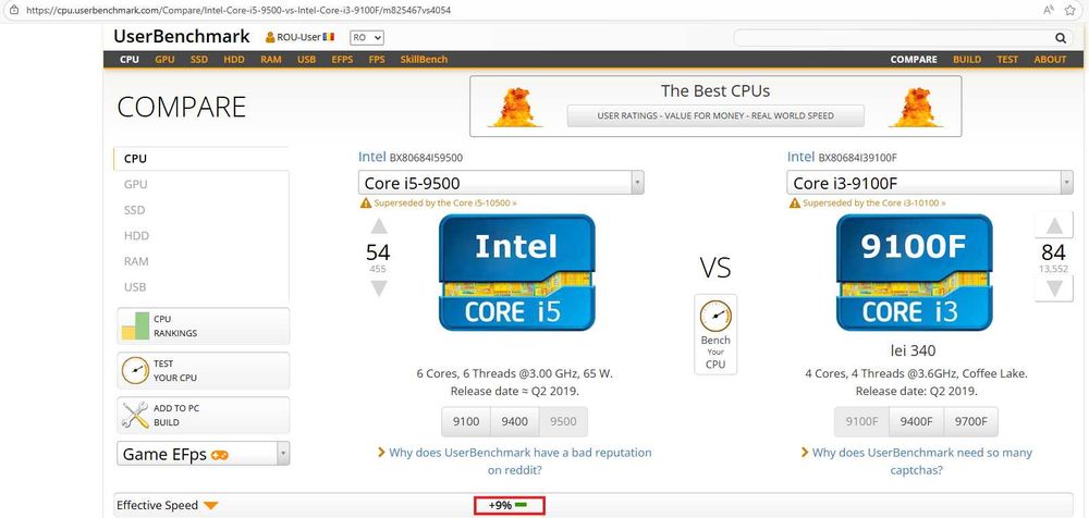 Desktop Intel gen9 9100F, GTX 950, 16G RAM, SSD Samsung 870 Evo 512GB