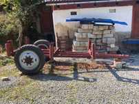 Remorcă monoax tractor