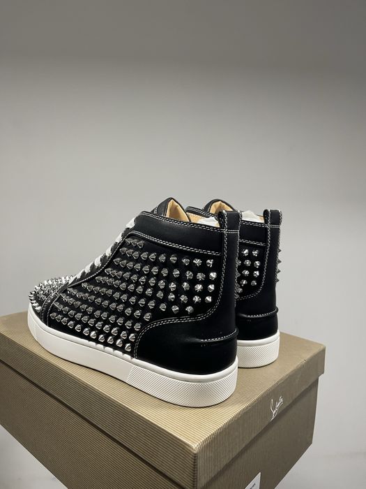 Christian Louboutin High Black Lether