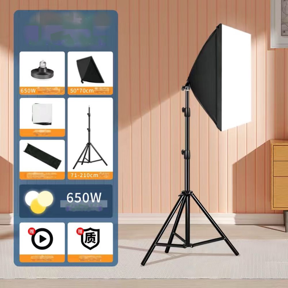Видеосвет осветитель светодиодная панель со шторками для фотосъемки