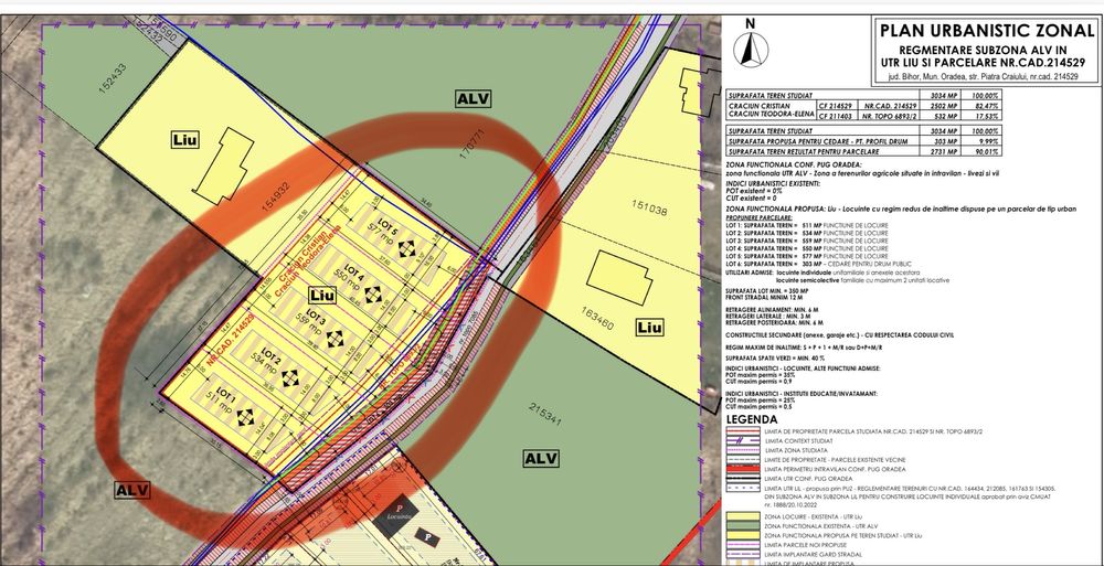 Teren cu proiect pentru duplex,  intravilan, str piatra craiului