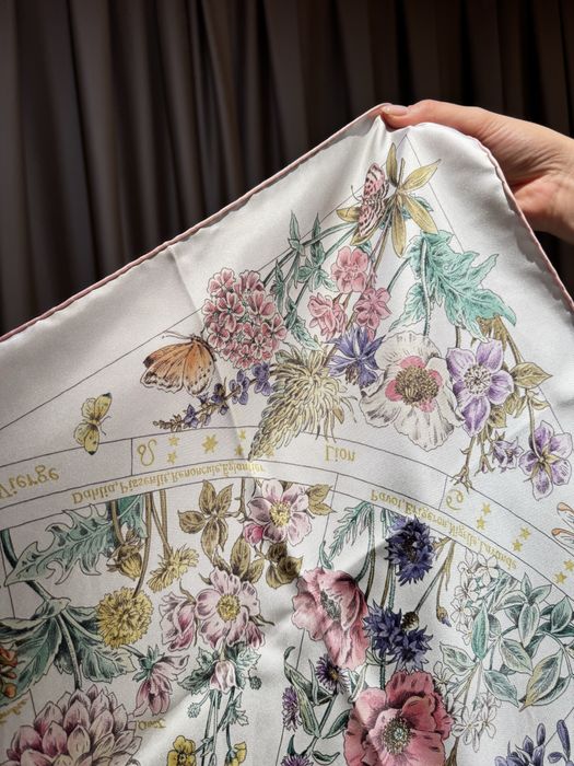 Шал Dior 90/90 коприна