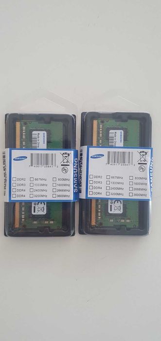 RAM Памет 2 х 4 GB SODIMM SAMSUNG 2666V за Лаптоп
