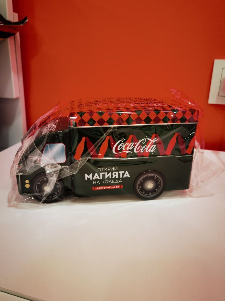 Коледна кутия камион на Coca Cola