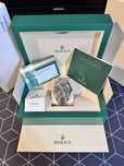 Rolex Datejust 41 Slate-Grey Diamond Dial Jubilee FullBox.