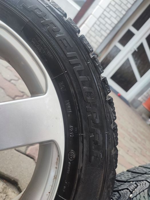 Jante aliaj Skoda cu anvelope de iarna