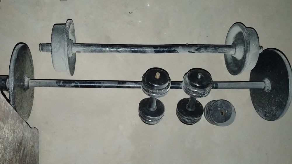 Gantel. Shtangalar.