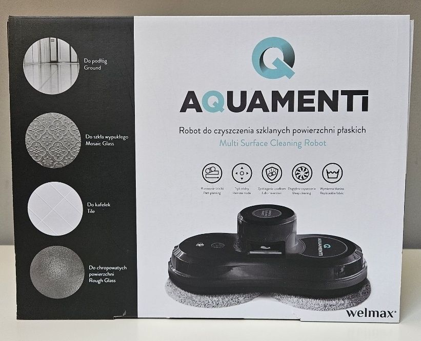 НОВ Автоматичен робот за почистване на плоски повърхности Aquamenti