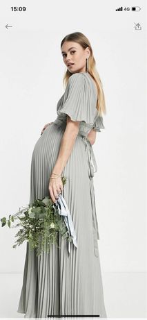 Платье макси для беременных