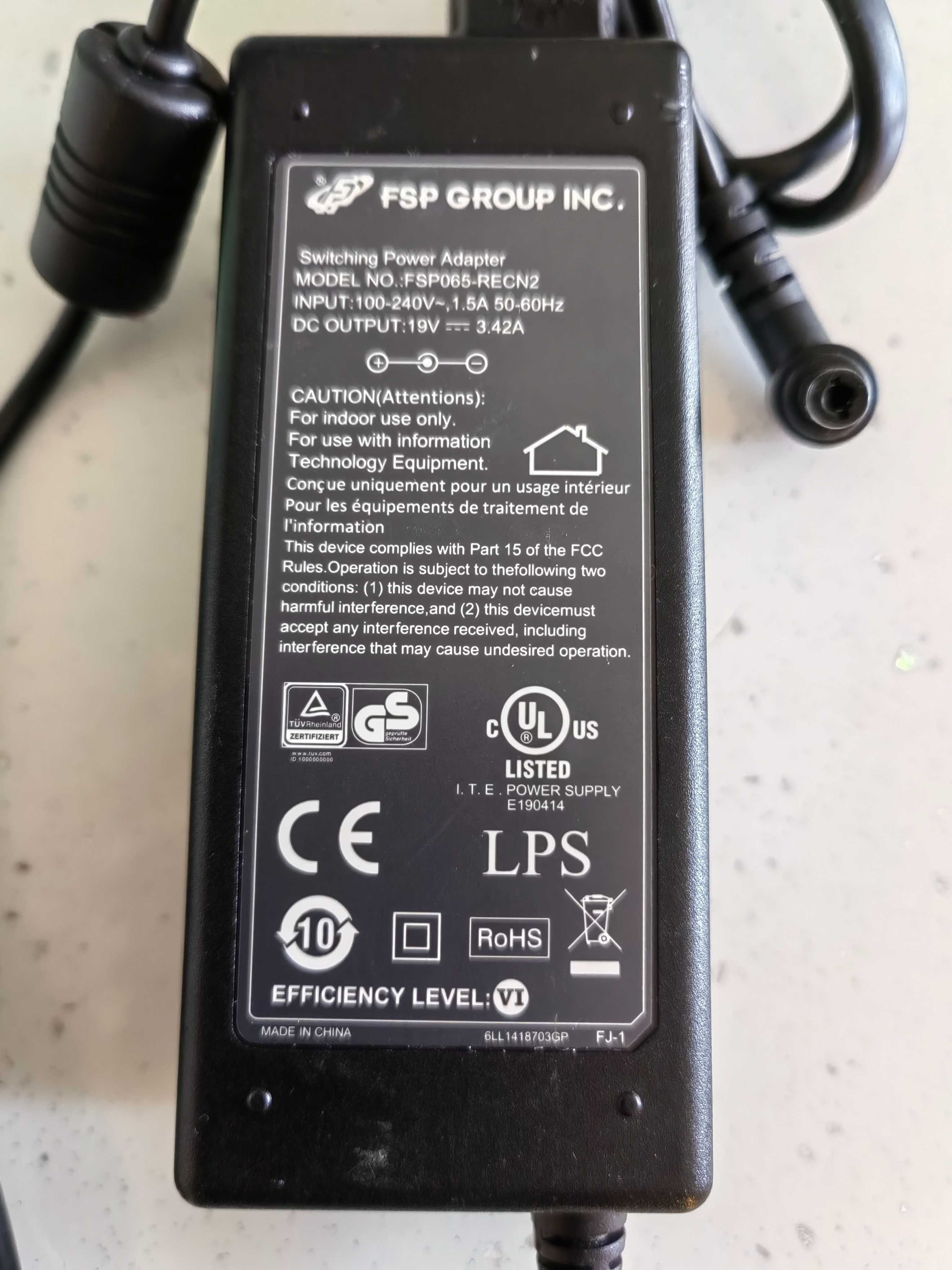 Зарядно за лаптоп Asus 65W - 3,42A. FORTRON