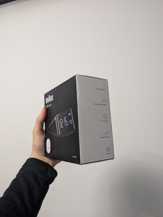 Ceas Digital de Masă cu Alarmă Braun Model : BC16B Sigilat!