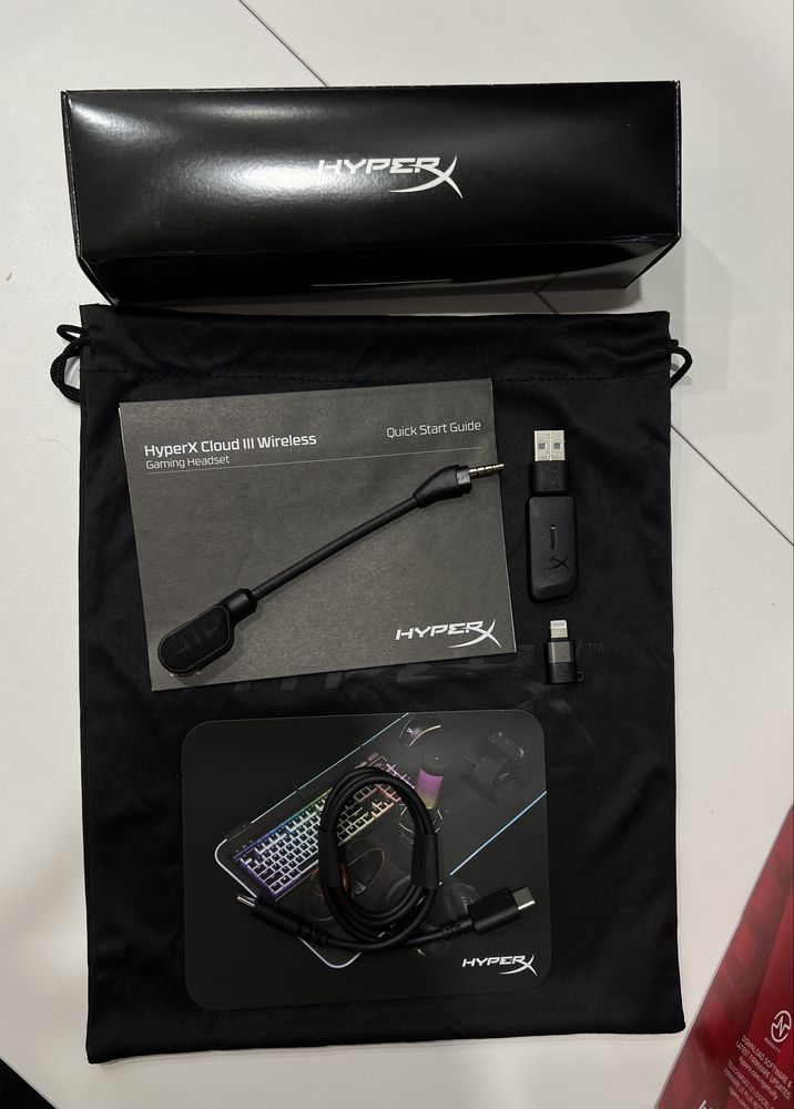 Hyperx cloud 3 Wireless коврик mm200 pro