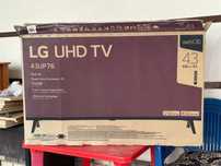 LG 43 Smart 4k arginal ekran singan