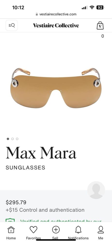 Ochelari de soare Max Mara