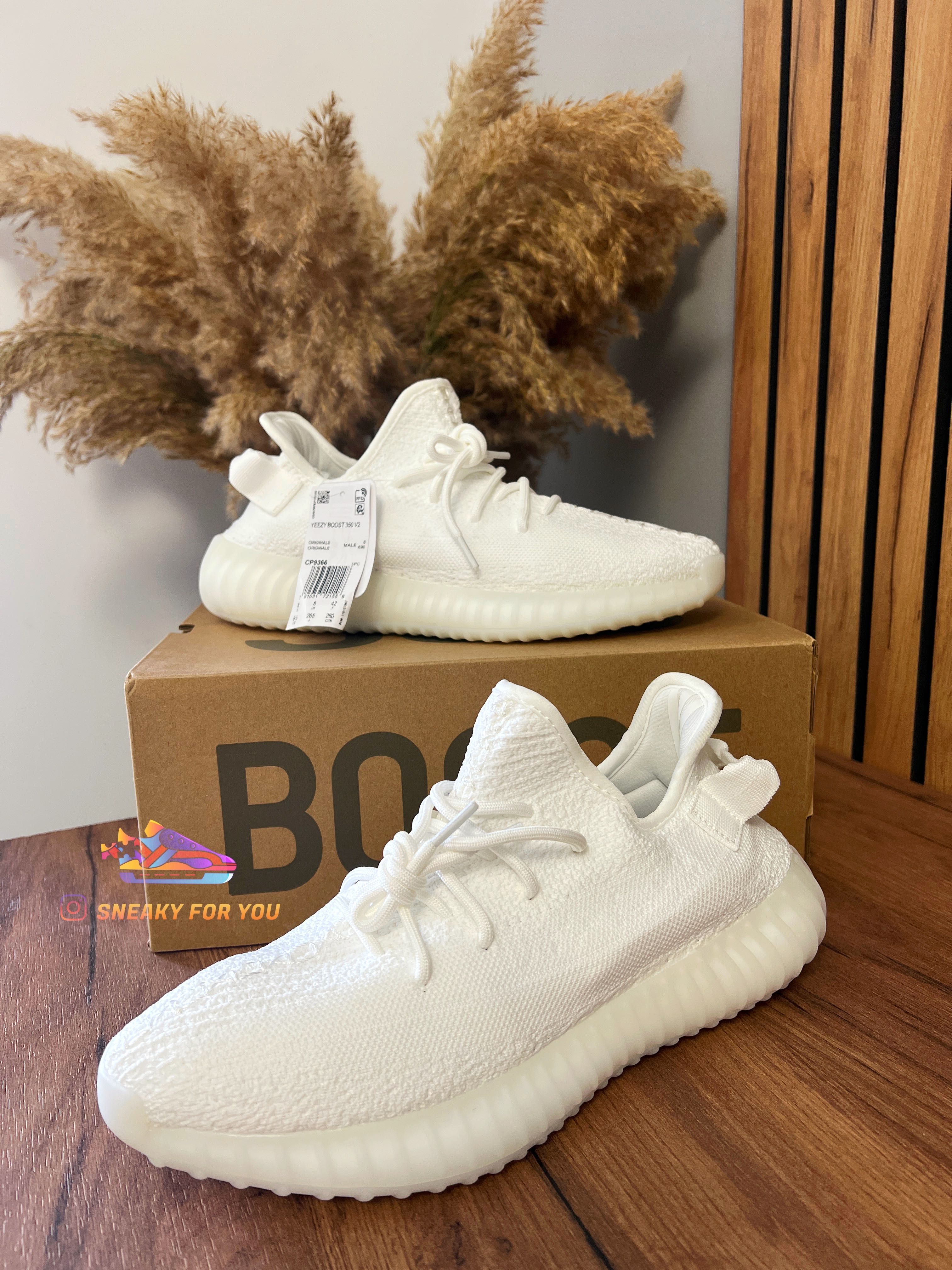 36-46 Adidas Yeezy Boost 350 V2 Cream White