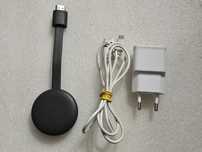 Chromecast Google 3rd Gen. Model NC2-6A5-1600 Portable Media Streamer