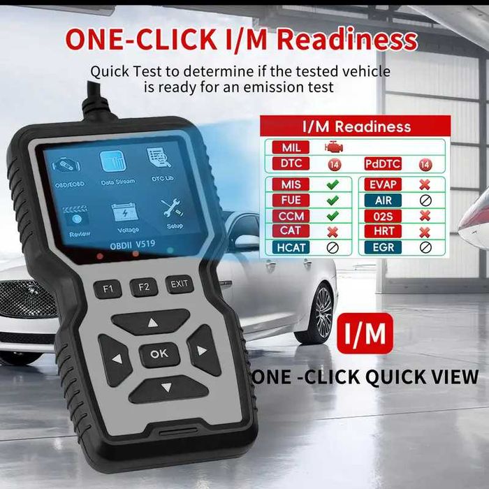 Tester OBD2 - profesionist - Instr. diagnostic. orice masina dupa 1996