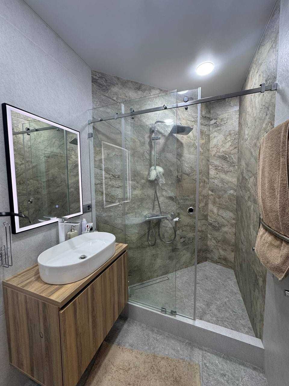 Элитная 3-комнатная квартира в Moderno: 118м² меб+тех и 2 балконами!