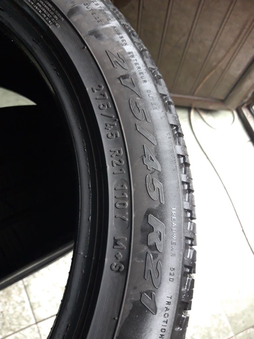 2 anvelope 275/45/21 - Pirelli , all season