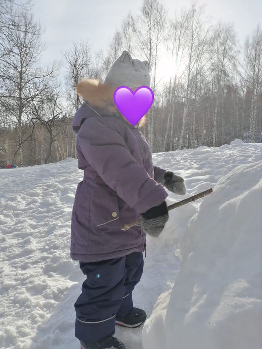 Зимний костюм на девочку(р-н ЦДК)