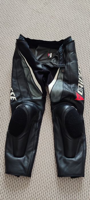 Costum moto piele IT 54/XL, Dainese Aspide Black Anthracite