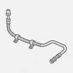 Conducta AC  Volkswagen Polo (9N) [Fabr 2001-2008]  6Q0820741D 1.2 Ben