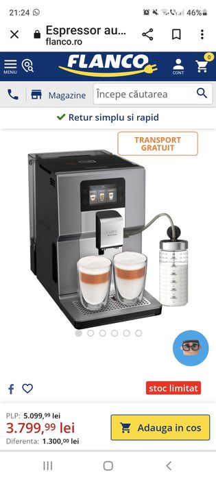 Espressor automat Krups Intuition Preference