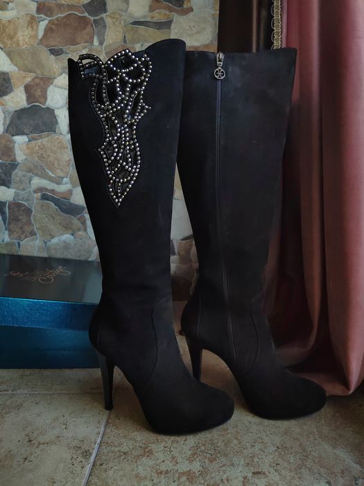 Ботуши Fabi Couture с камъни Swarovski