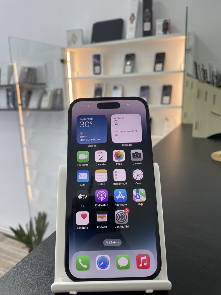 MAGAZIN: iPhone 14 Pro, Baterie 100%, 128 GB, GARANTIE