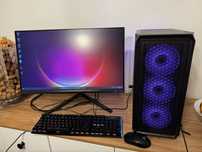 PC Gaming i9 + RTX 4060 + Monitor 240Hz + Periferice Premium – COMPLET