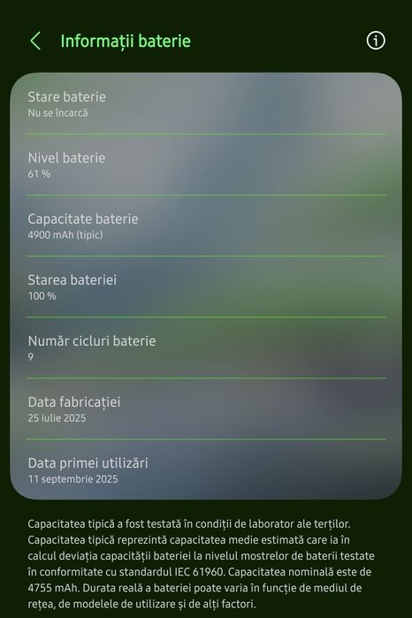 Samsung galaxy S25fe garanție 2 ani