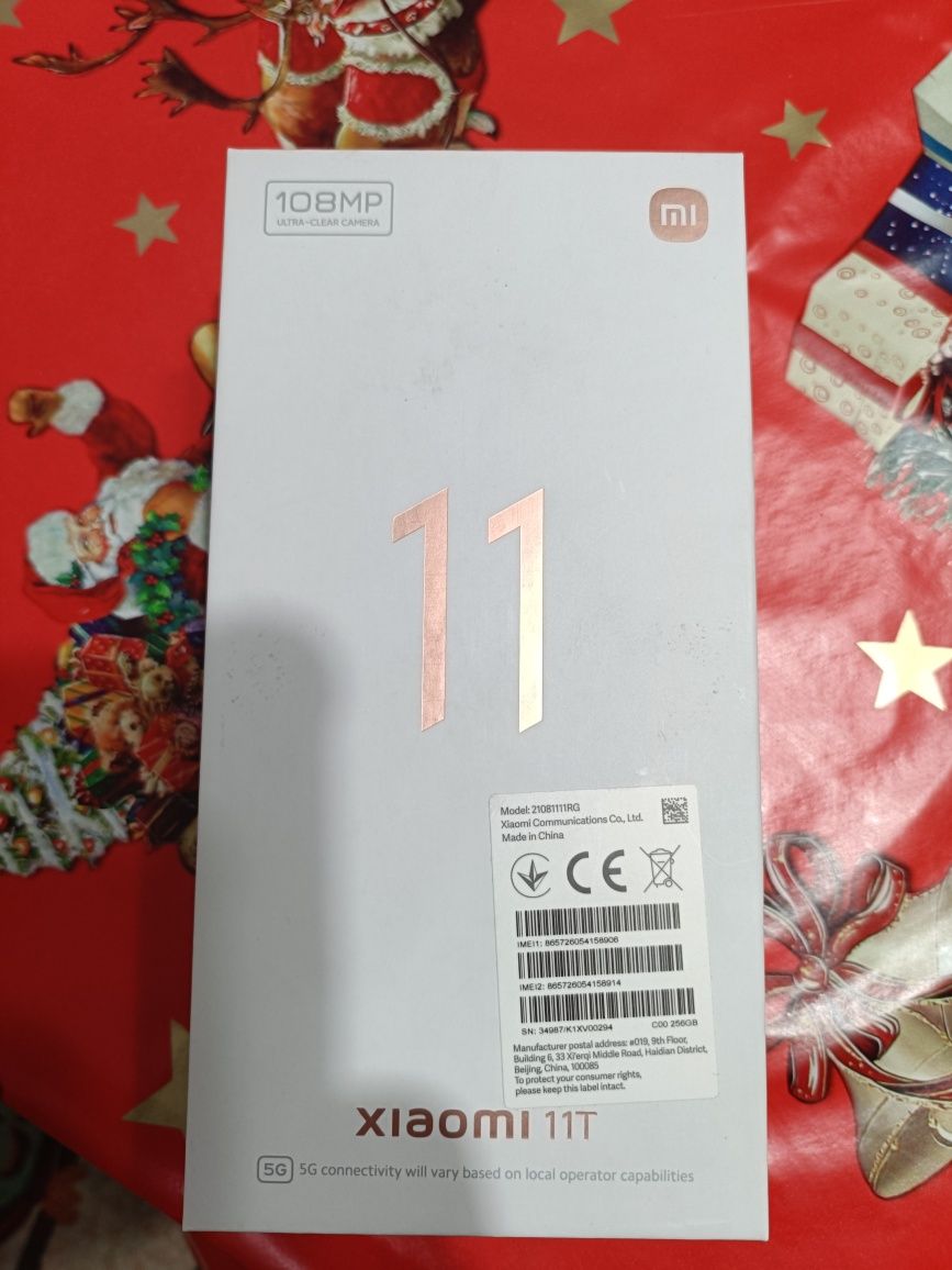 Vând Xiaomi 11 T  alb