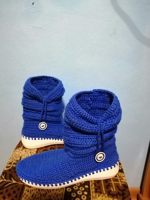 Incaltaminte crosetata: