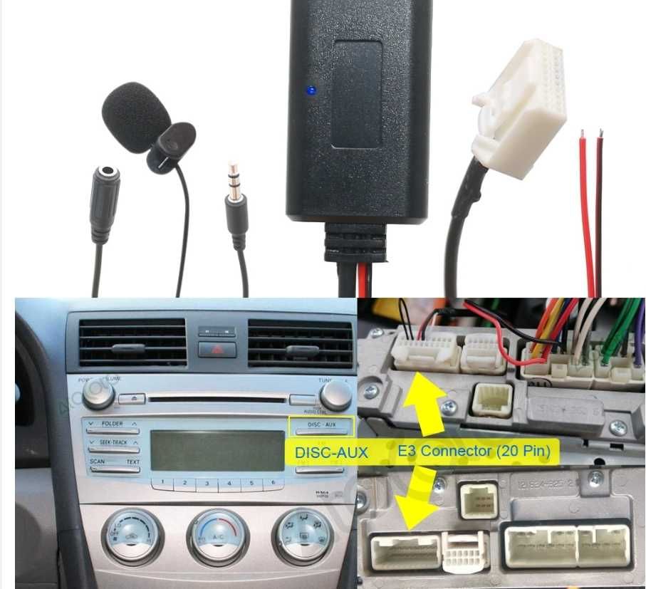 Bluetooth Блутут Модул Тойота Toyota 2007-2009 Auris Rav4 Yaris