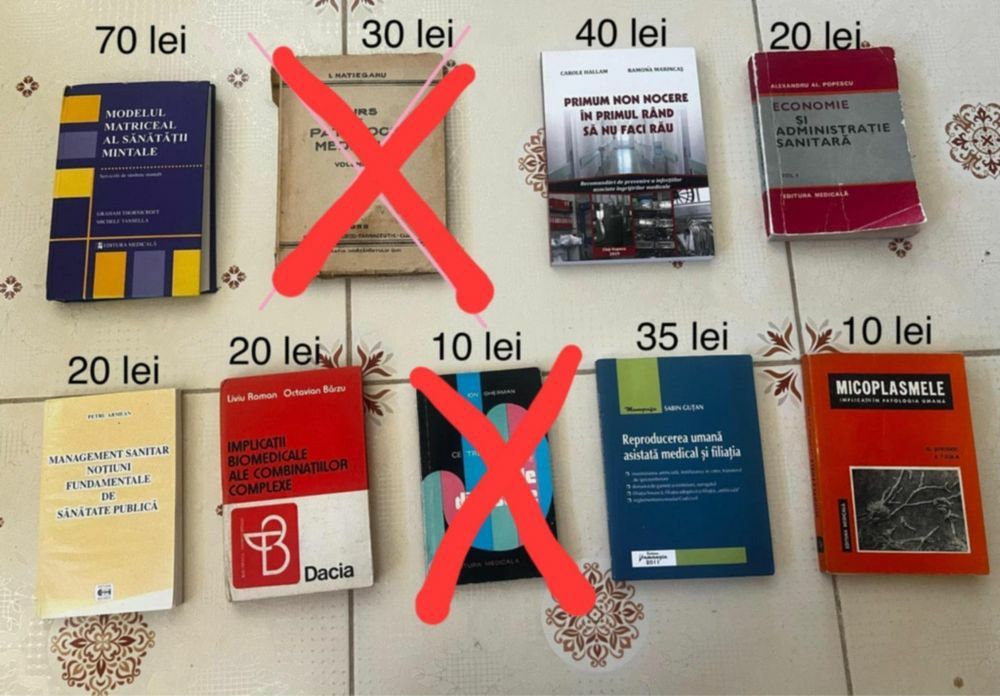 Carti pentru medicină și farmacie
