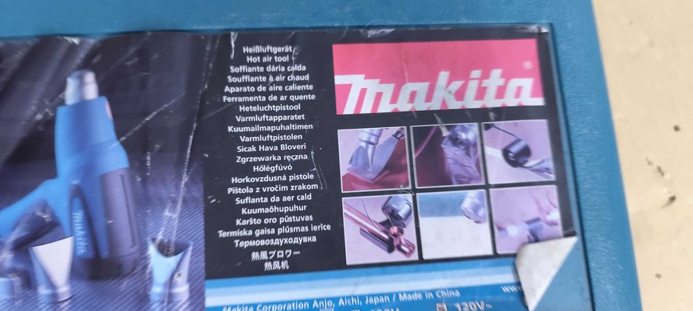 feon suflanta MAKITA HG5012 1200w JAPAN la 120v