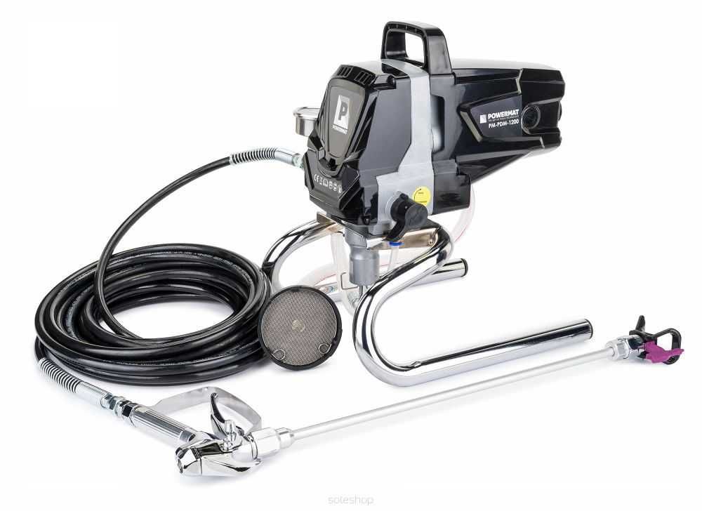 Masina statie zugravit 1200W pompa vopsea var lavabil (PM-PDM-1200)