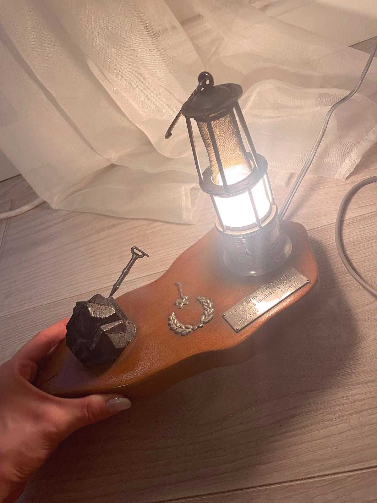 Macheta lampe de mine, veioza