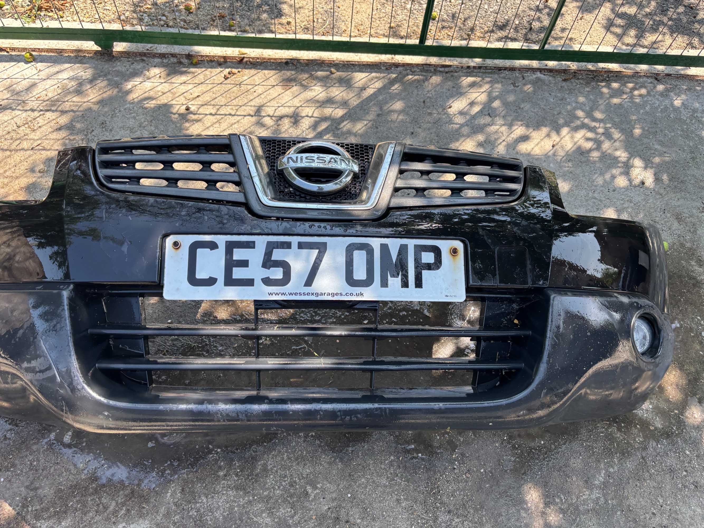 Bara fata spoiler Nissan Qashqai J10 Proiectoare Negru