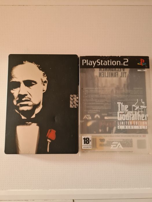The Godfather Limited Edition 2 Disc Set Steelbook Joc Ps2 PlayStation