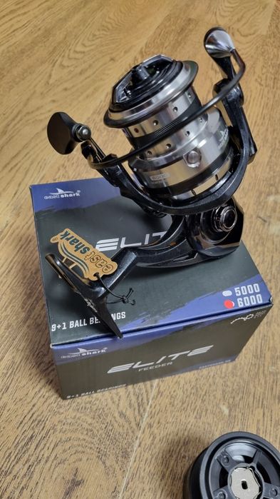 Set 4 Mulinete Eastshark ELITE FEEDER 6000 9+1 Rulment Model New 2024