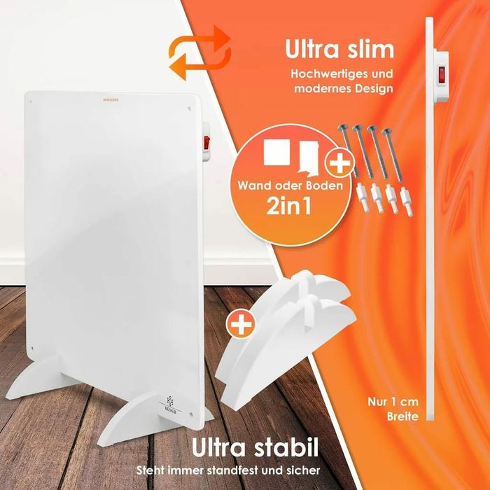 Panou radiant cu telecomanda