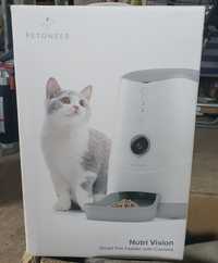 Dispenser smart pentru hrana la pisici