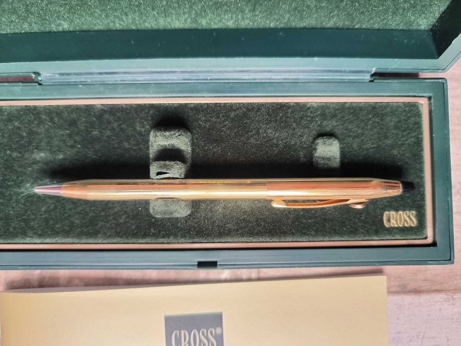 23 карата позлатен ирландски химикал - Cross Classic