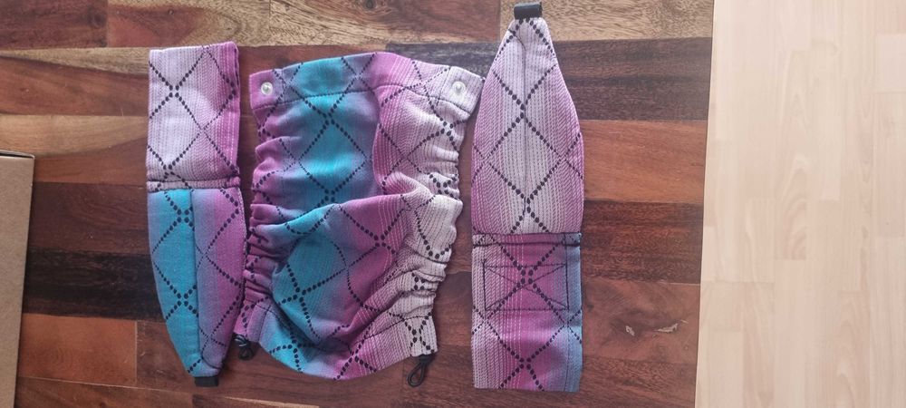 Marsupiu ergonomic Isara The One model Playing Mermaid+Protectie iarna