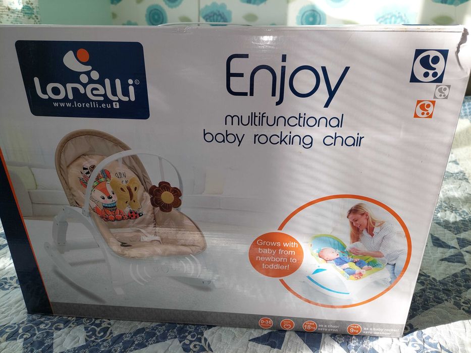 Шезлонг за бебе Lorelli