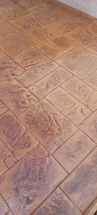 Beton amprentat si elicopterizat